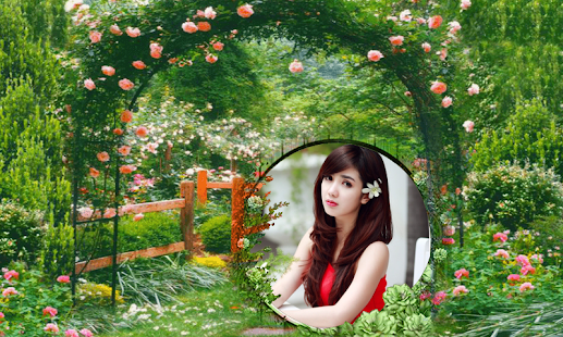 Garden Photo Frame 2018 - Garden Photo Editor 2018 - náhled