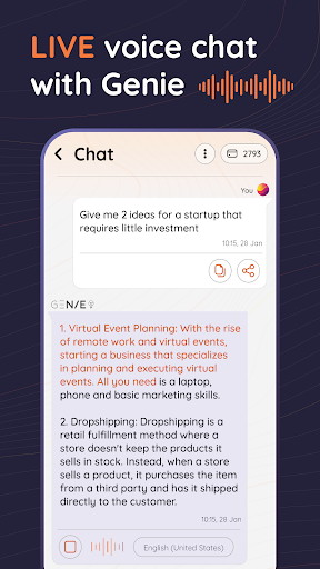 Screenshot AI Chat & AI Writer - Genie