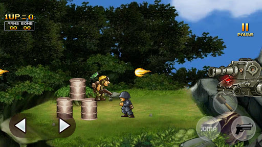 Screenshot Metal Force slug action Game