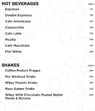 Body Power Cafe menu 1