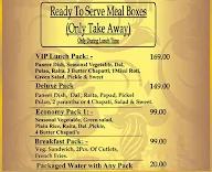 V2 Fine Dining Restaurant menu 2