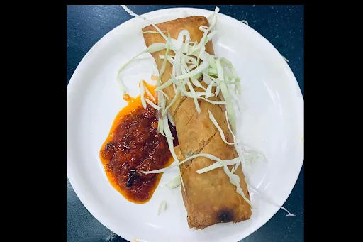 Soya Chaap Makhani Roll