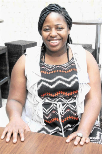 ROLE MODEL: Amukelani Mayimele is passionate about Africa and has taken it on herself to improve the lives of the youth.