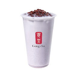 Taro Milk Tea with Redbean 