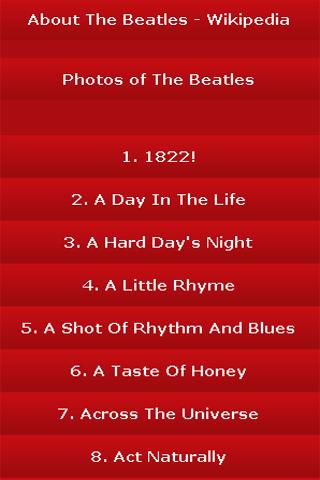 All Songs of The Beatles