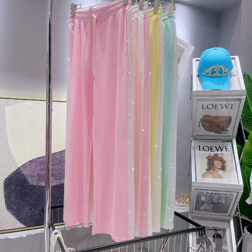 Title 2, Candy Color Loose Straight Drape Wide Leg Pants...