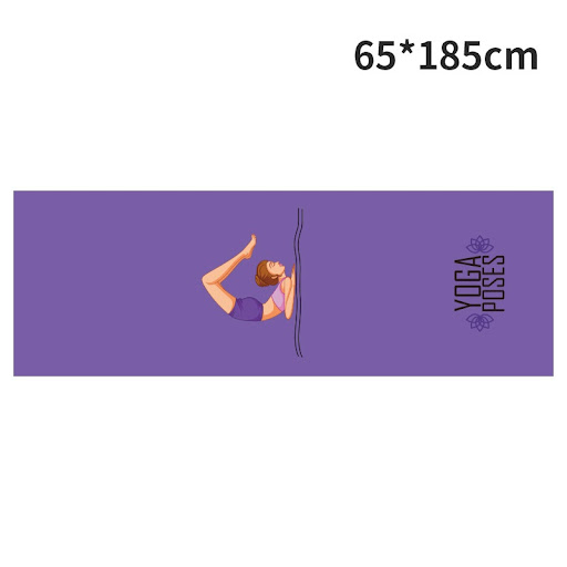 Title 3, Printed Yoga Towel Portable Non-Slip Environmen...