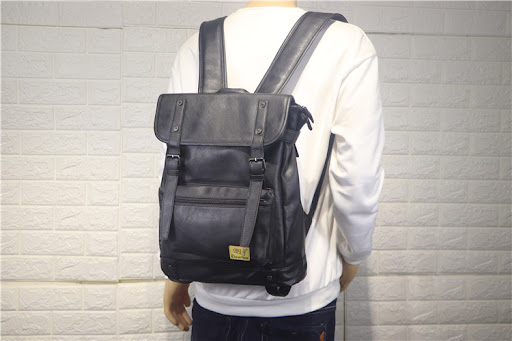 Title 4, New Mens Backpack Casual College Style Portabl...