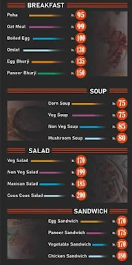 Healthy Cafe menu 1