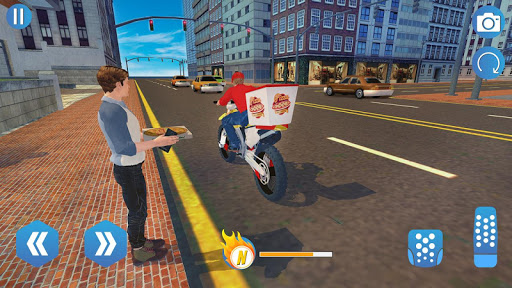Big Pizza Delivery Boy Simulator