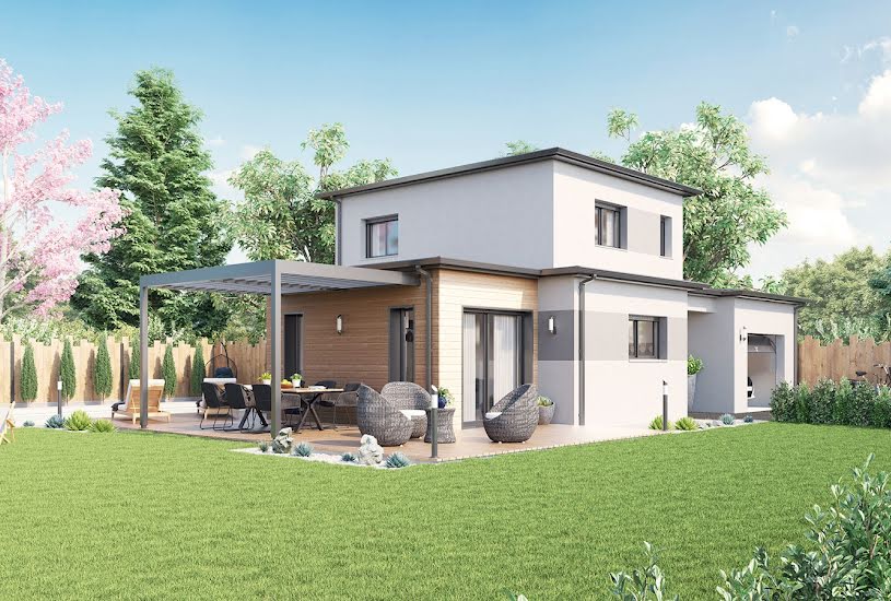  Vente Terrain + Maison - Terrain : 345m² - Maison : 86m² à Longaulnay (35190) 