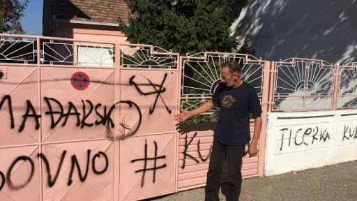 Grafiti mržnje u Zrenjaninu