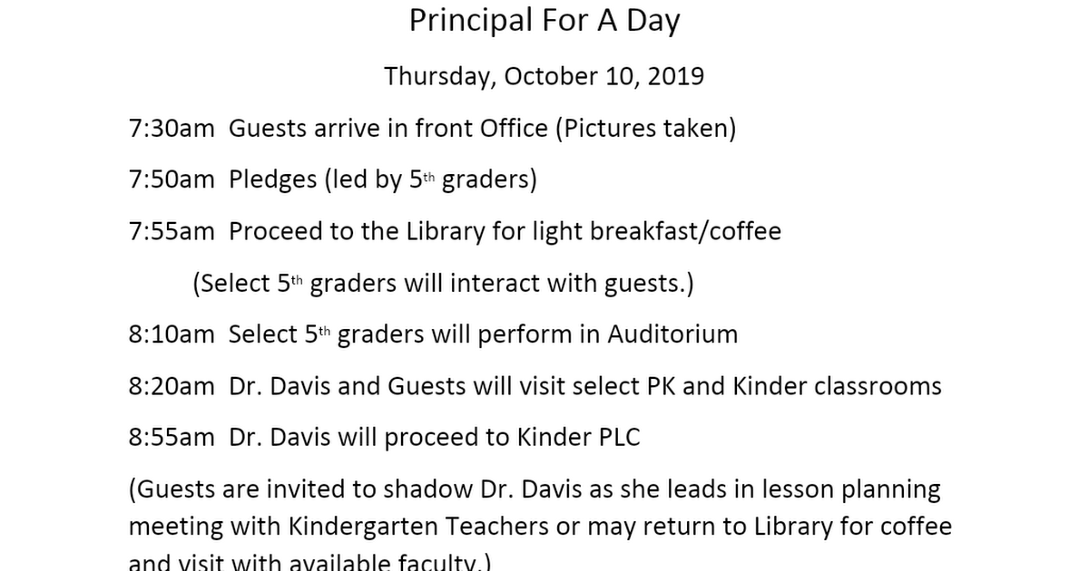 Principal For A Day - Guzick 2019 Agenda.docx