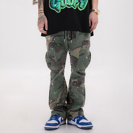 Title 5, Chaopai high street camouflage overalls