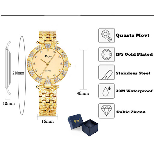 Title 1, Fashion Waterproof Quartz Classic Brand Ladies ...
