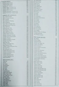 Hotel Sandeep menu 2