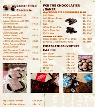 Cocoacraft Chocolate Factory menu 3