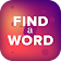 Word search game icon