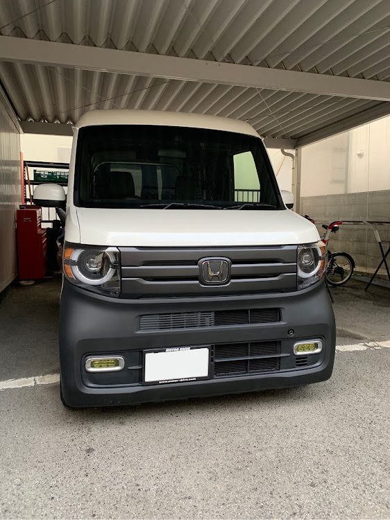 NVAN フロントバンパー車・バイク・自転車