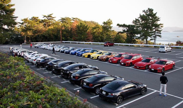 86の鷲羽山展望台・86BRZオーナーさんと繋がりたい・スポーツカーMT・2020ベストショットに関するカスタム事例の投稿画像1枚目