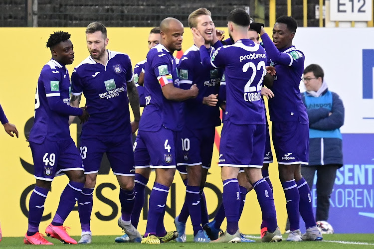 Anderlecht fait le job chez la lanterne rouge et peut encore rêver de PO1