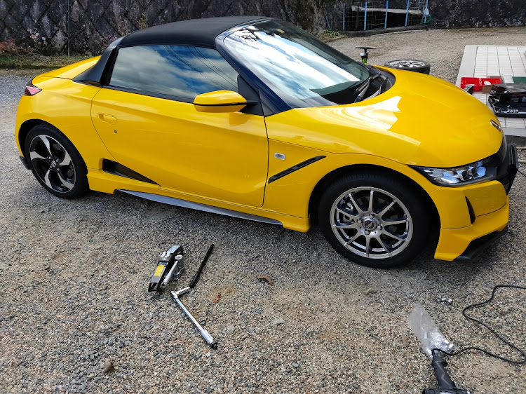S660のタイヤ交換・DIYに関するカスタム事例の投稿画像1枚目