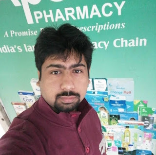 Rajat Singhal at Apollo Pharmacy, Sector 100,  photos