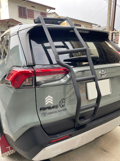 Rav4 のrav4 Maxx54 リアラダー取付に関するカスタム メンテナンスの投稿画像 車のカスタム情報はcartune