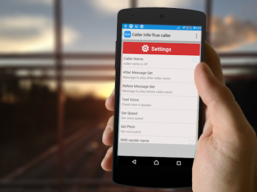 Android application True-Calller name announcer screenshort
