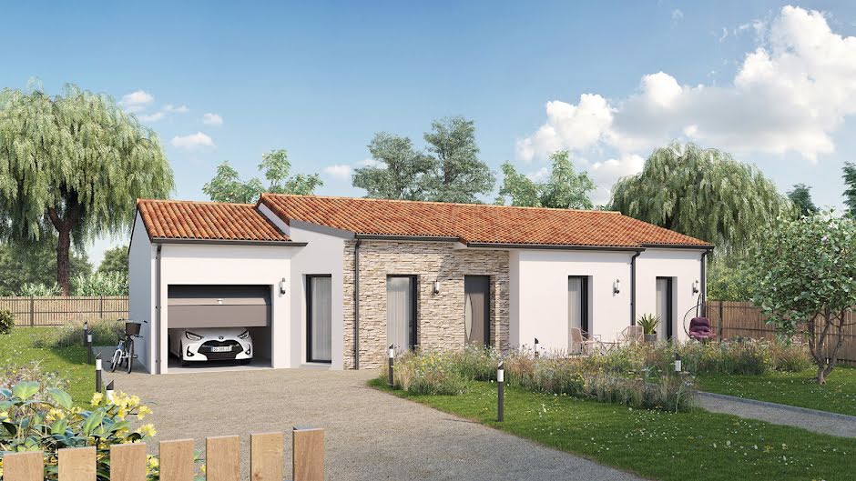 Vente maison neuve 4 pièces 88 m² à Saint-Macaire-en-Mauges (49450), 247 485 €