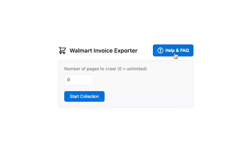 Walmart Invoice Exporter