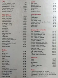 Hotel Prachi menu 4