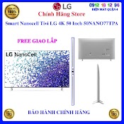 [Lg 50Nano77] Smart Tivi Nanocell Lg 4K 50 Inch 50Nano77Tpa