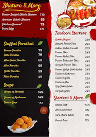 Amaar Kashi menu 1