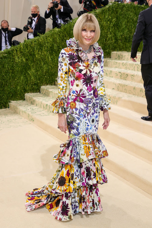 Anna Wintour attends the 2021 Met Gala.