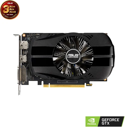 Card màn hình ASUS GeForce GTX 1650 4GB GDDR5 Phoenix (PH-GTX1650-4G)