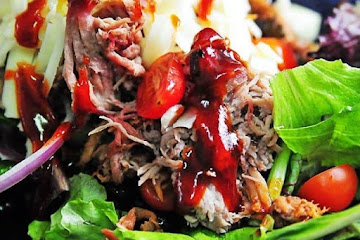 Pulled Pork Enchilada Salad Recipe
