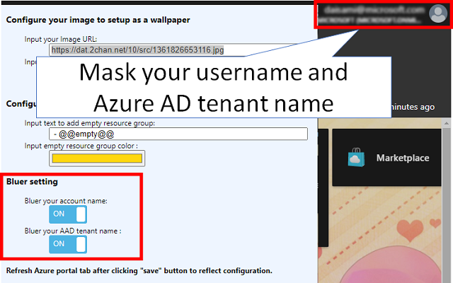 My Azure Portal Extention Preview image 3