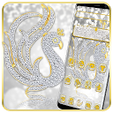 Herunterladen Diamond Swan Silver Theme Installieren Sie Neueste APK Downloader