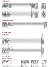 Tandoori Tadka And Gravy menu 4