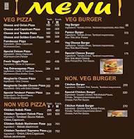 Avy Pizza Corner menu 1