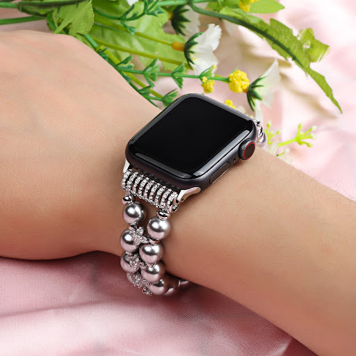 Title 3, Applicable Apple Watch Double Row Jewelry Strap...