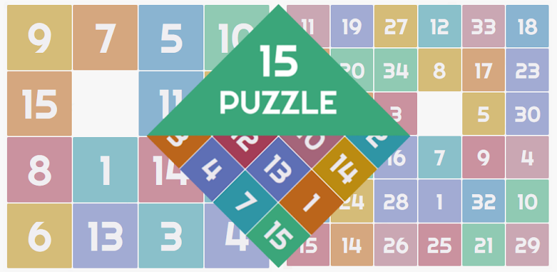 Puzzle 15 - A sliding puzzle g