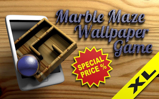 Marble Maze Wallpaper Game XL