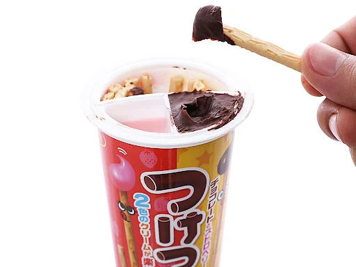 Lốc 10 Bánh Chấm Wismo Ly Kem Socola Dâu 35G Combo 10 Wismo Dots Cups Strawberry Chocolate Ice Cream 35G (Date - 07/01/2023)