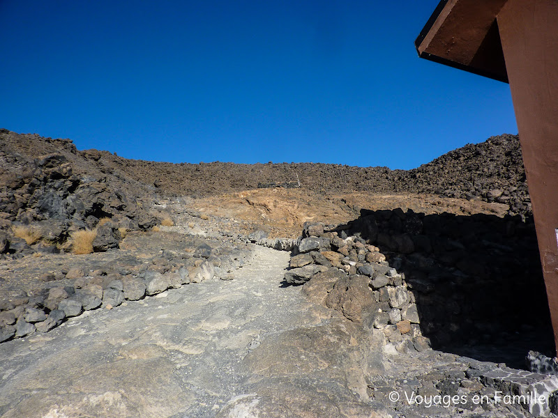 Tenerife, amas lave teide