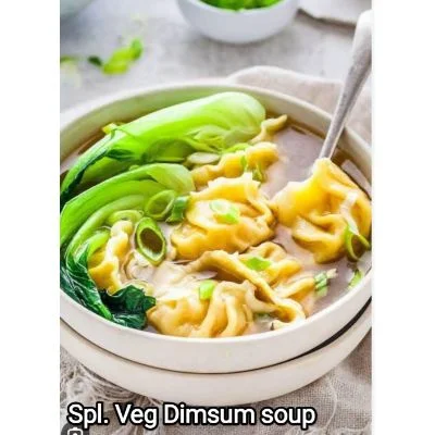 Special Veg Dimsum Soup