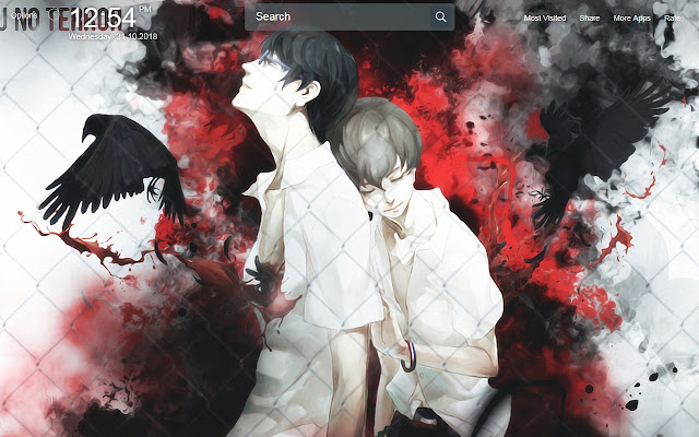 Zankyou No Terror Wallpapers Theme New Tab