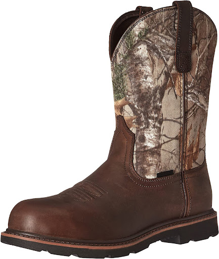 Title 15, Big Tree Elements Western Cowboy Boot Embroider...