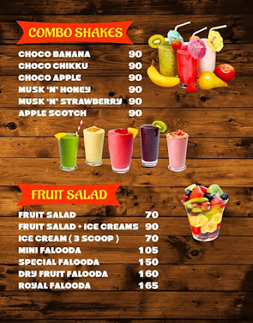 Crunchee Juicee menu 